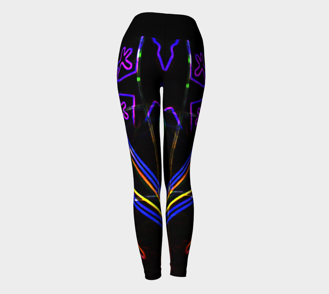 Graffiti 10 Yoga Leggings preview #4