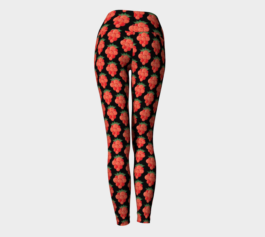 Salmonberry Yoga Leggings preview #4