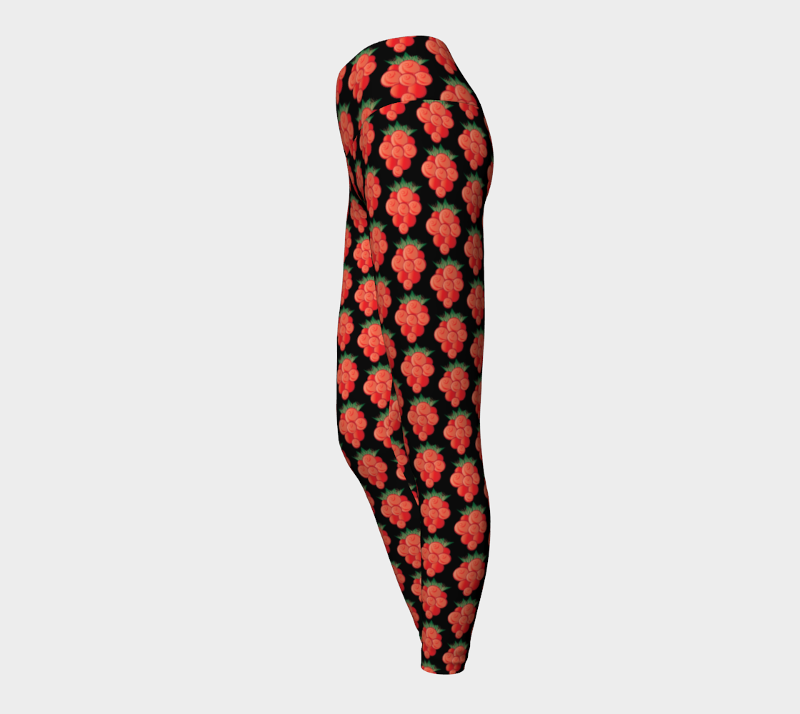 Salmonberry Yoga Leggings preview #3