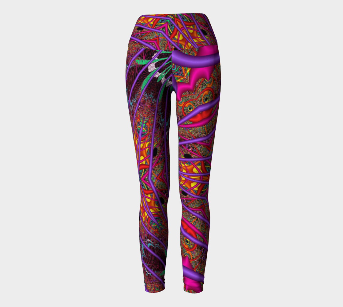 Wormhole Lace Yoga Leggings preview
