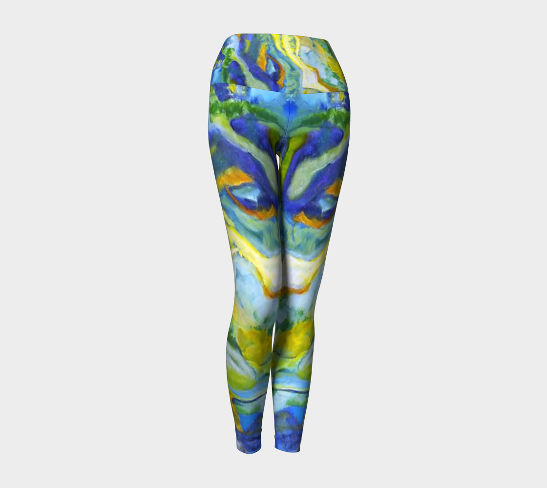 Yoga Leggings Multitude of Seeds Collection 3D preview