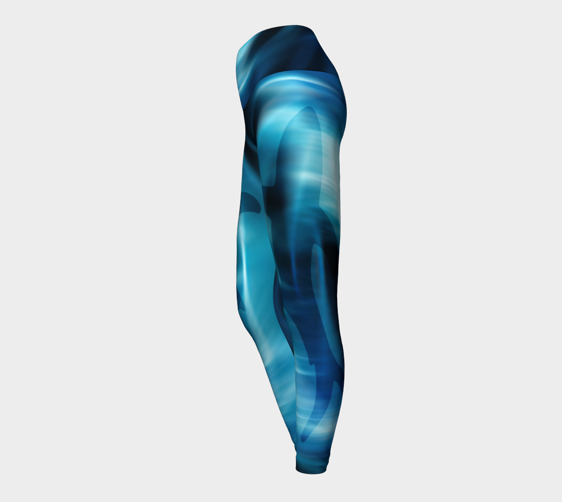 Quantum Shark Yoga Pants preview #3