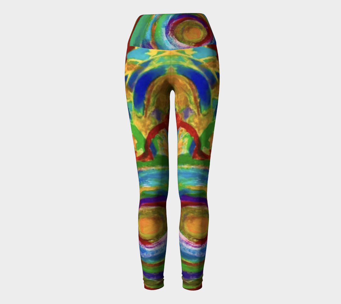 Yoga Leggings Turtle Surf Collection preview