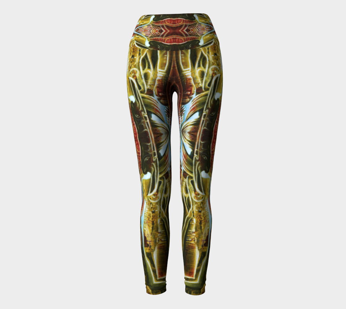 Temple Guardian Yoga Leggings preview