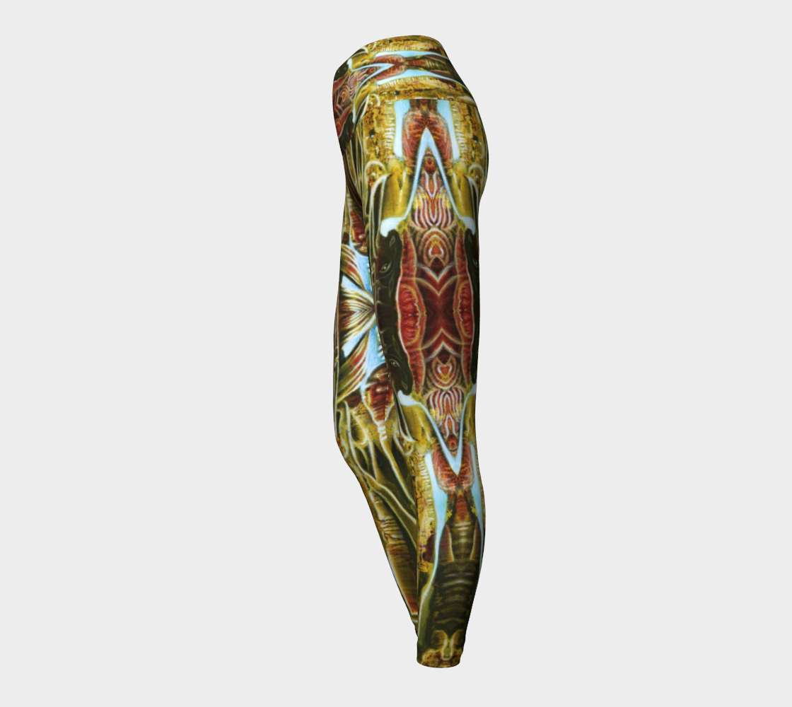 Temple Guardian Yoga Leggings preview #3