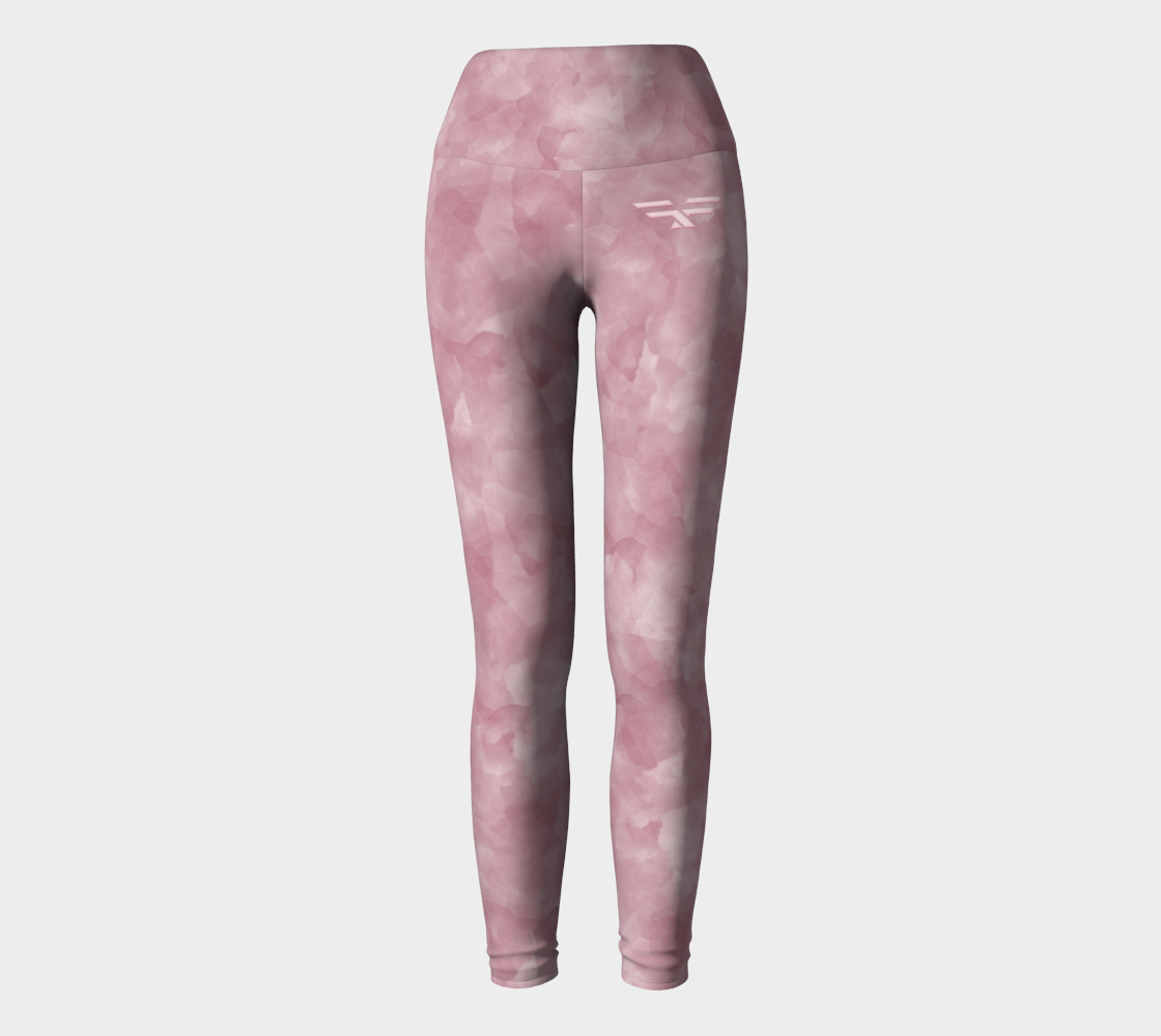 Soft Pink Fitness Fashion Yoga Leggings preview