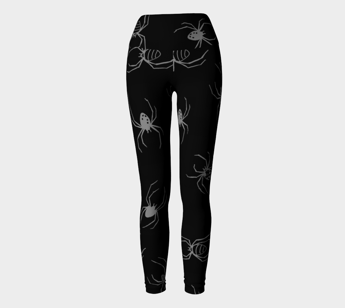 large spider yoga pants preview