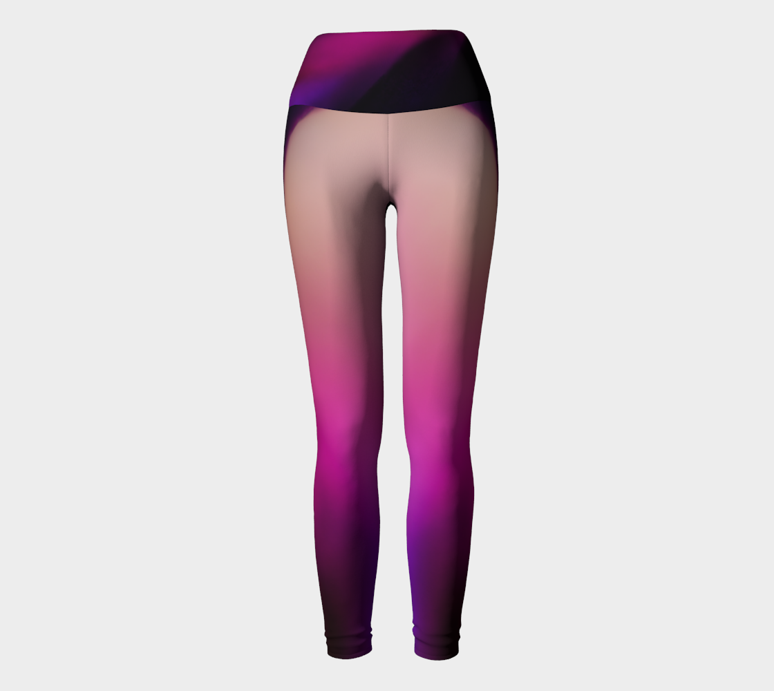 Aperçu de Purple glow yoga leggings