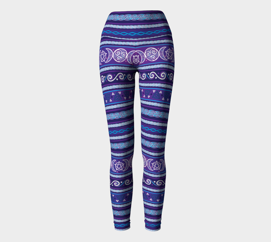 Celtic Triple Moon Goddess Witch Fair Isle preview #2