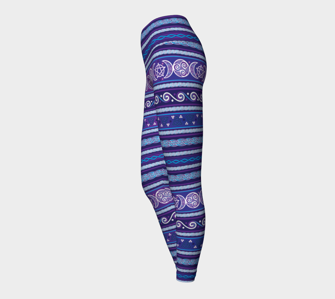 Celtic Triple Moon Goddess Witch Fair Isle preview #3