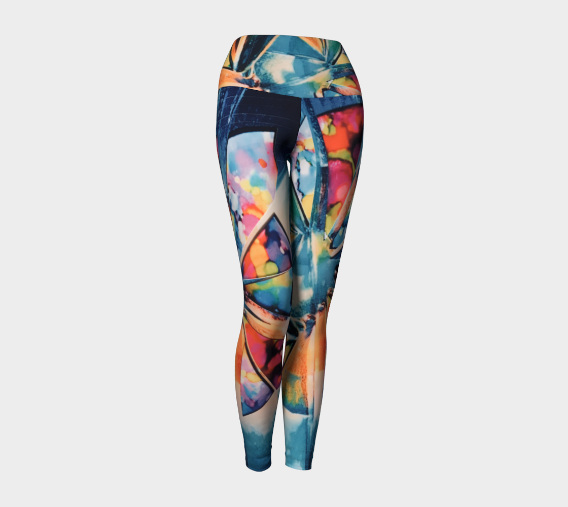Shattered (yoga leggings) preview #1