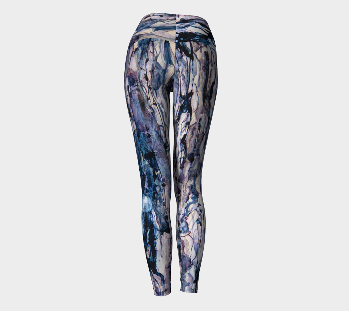 Sound of Water Yoga Leggings - PaminOttawa.com preview #4