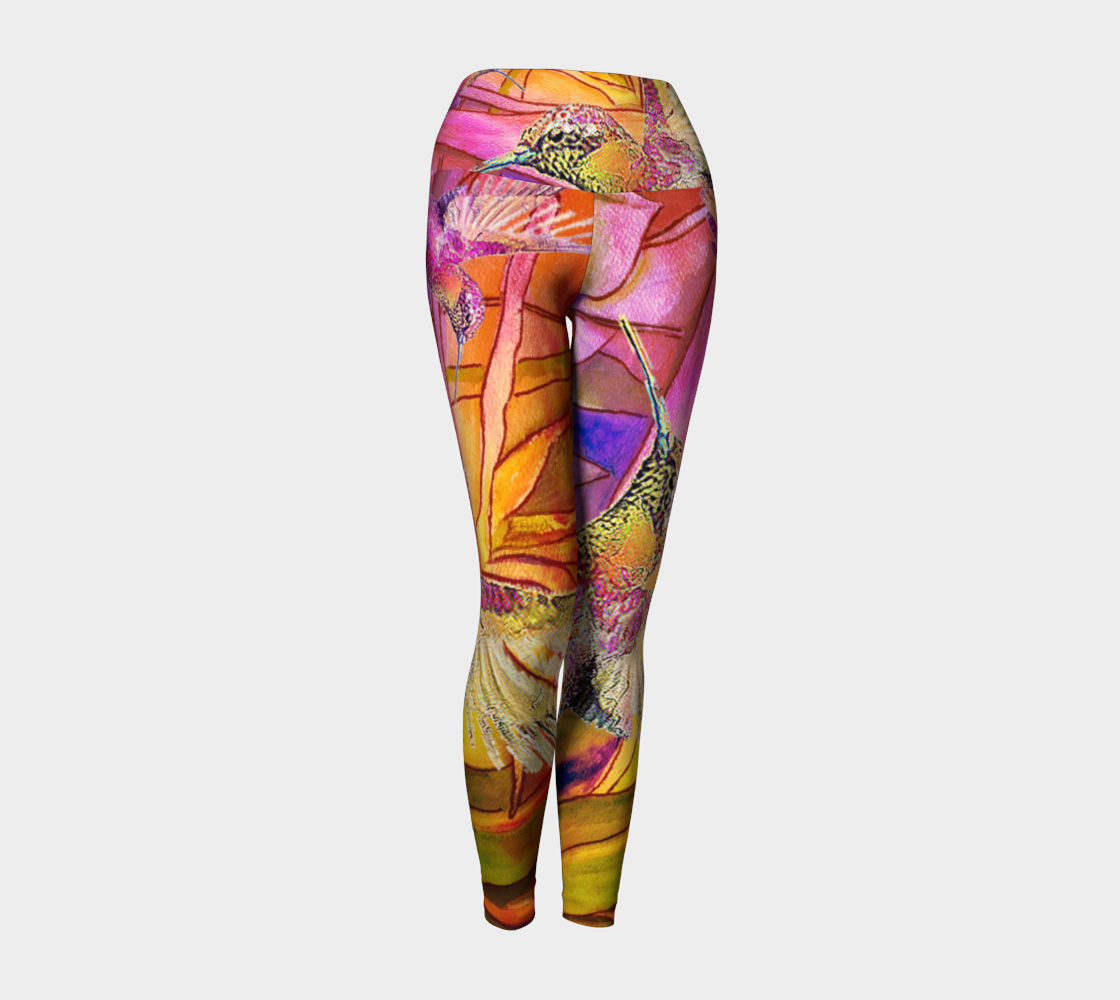 Hummingbird (yoga leggings) preview #1
