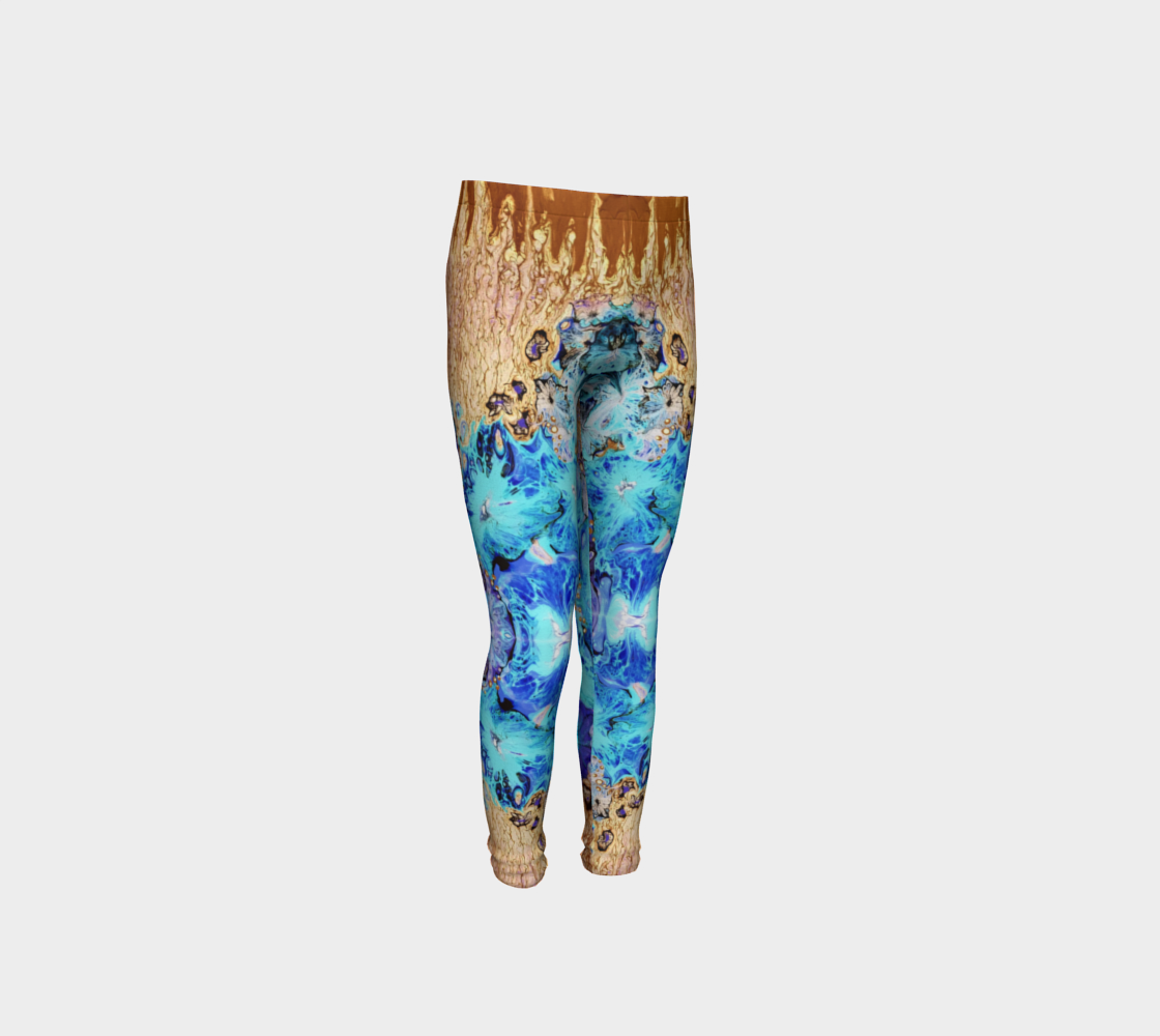 Aperçu de Desert Flowers Kids Leggings
