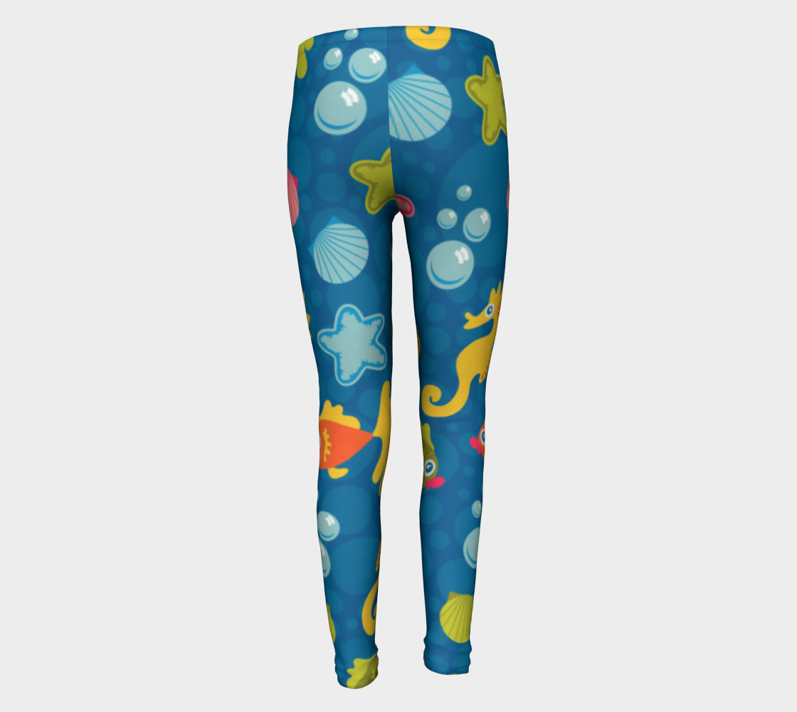 Sea Life Kid Leggings preview #5