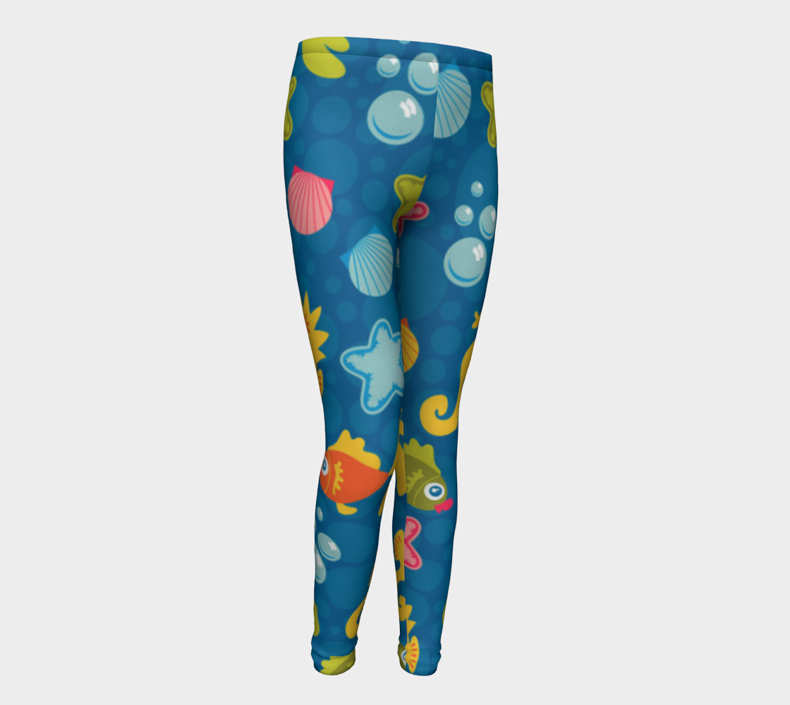Sea Life Kid Leggings preview #1