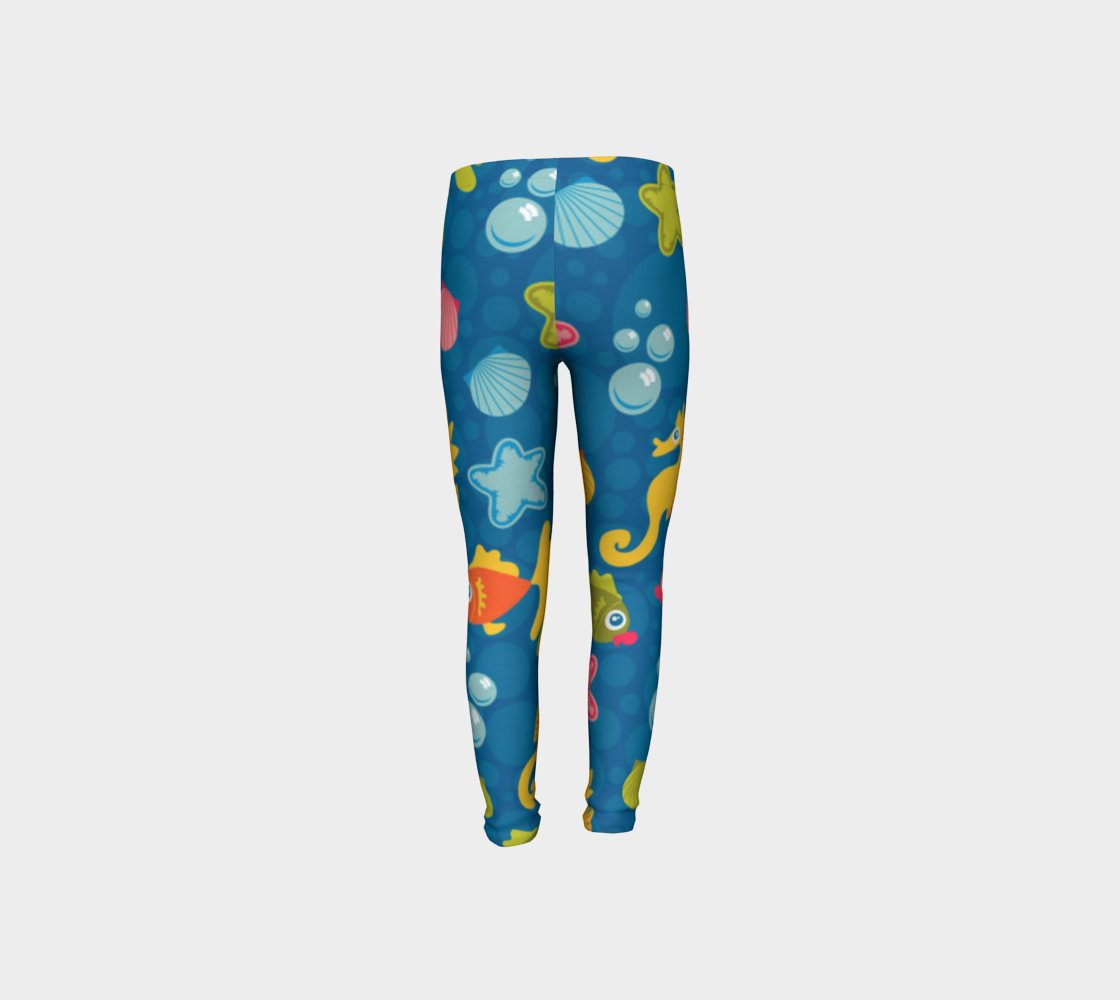 Sea Life Kid Leggings preview #8