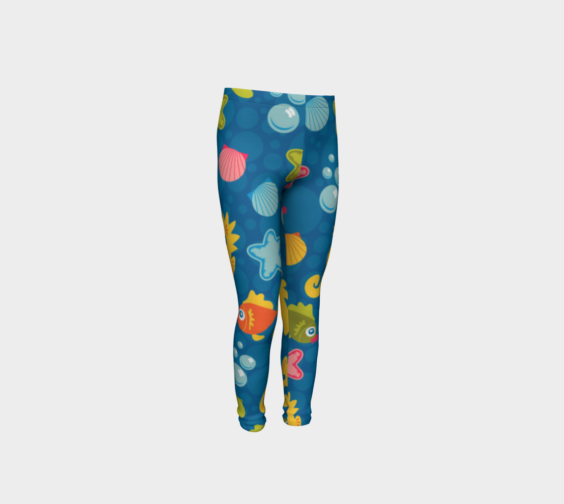 Sea Life Kid Leggings preview #4