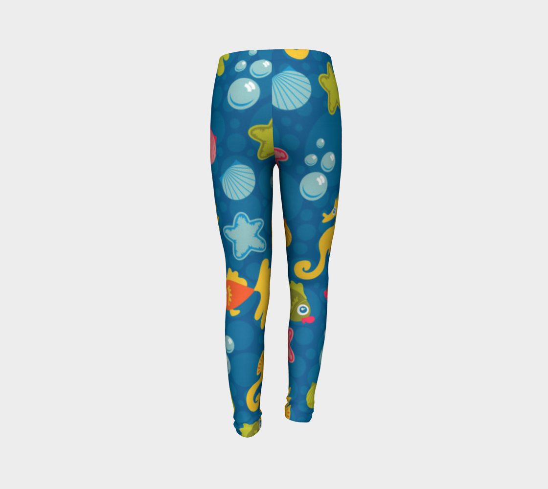 Sea Life Kid Leggings preview #7