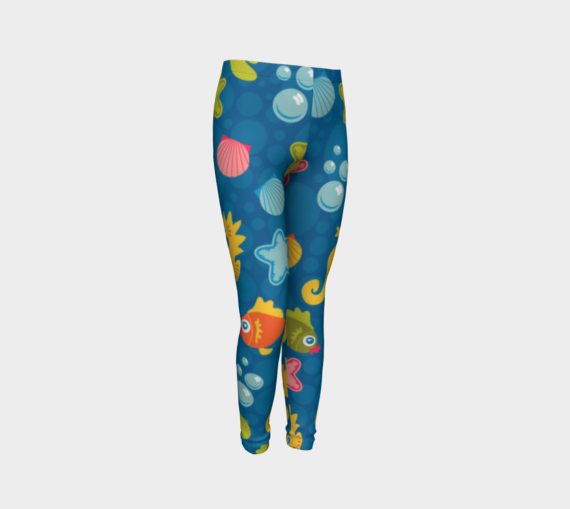 Sea Life Kid Leggings preview #3