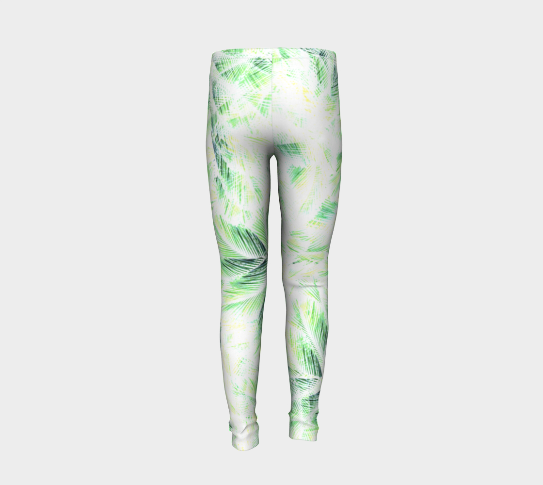 Aperçu de Legging enfant Feuilles de Palmier #6