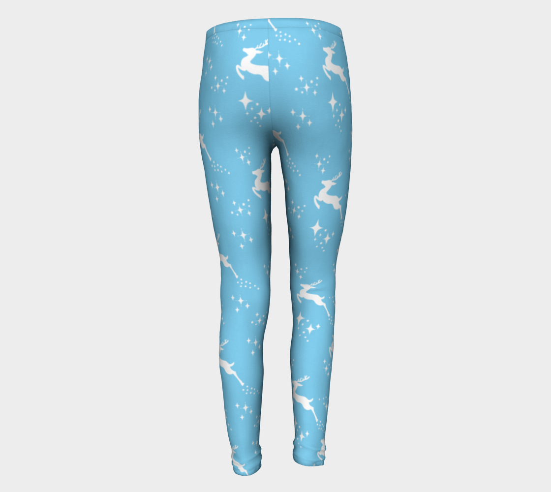 Aperçu de Let it snow, Deer Youth Leggings #5