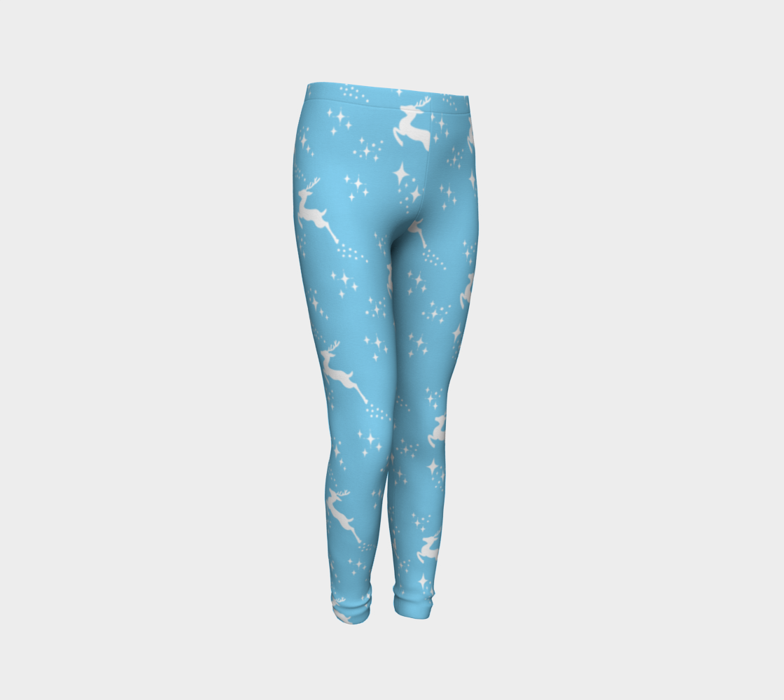 Aperçu de Let it snow, Deer Youth Leggings #3