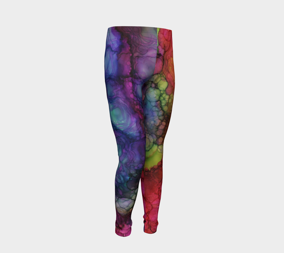 In Rainbows Youth Leggings PaminOttawa preview #2