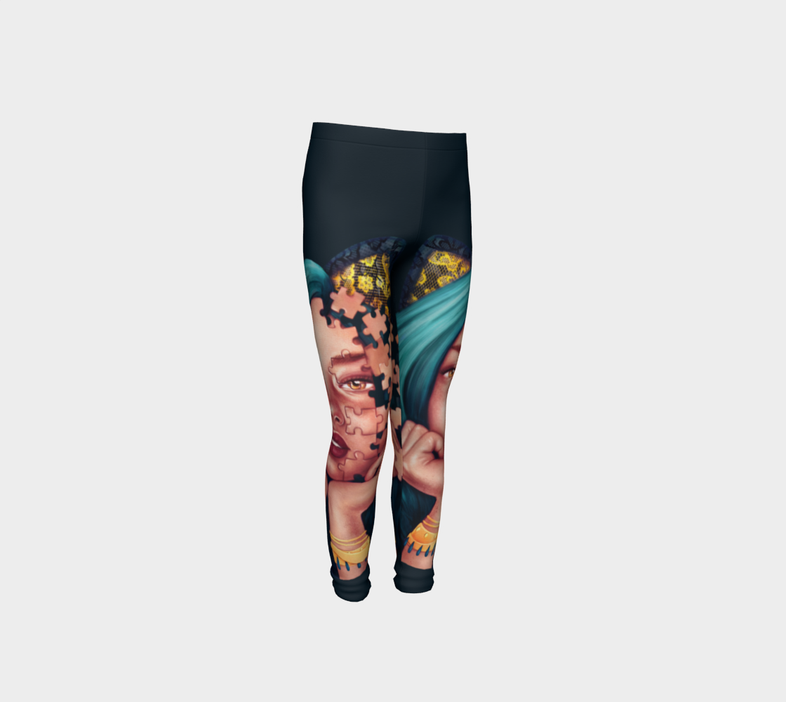 Puzzle Girl Youth Leggings  preview