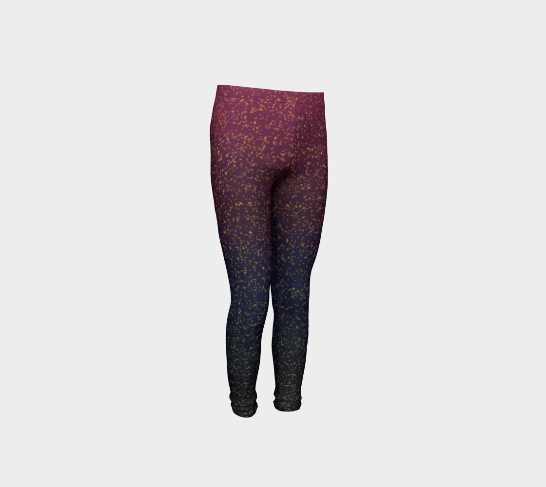 Fireflies at Night Youth Leggings  preview