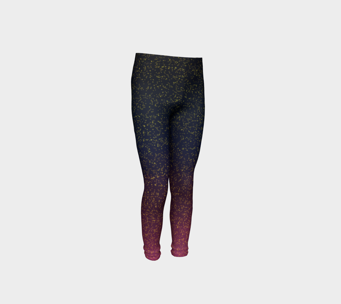 Fireflies at Night Youth Leggings  preview