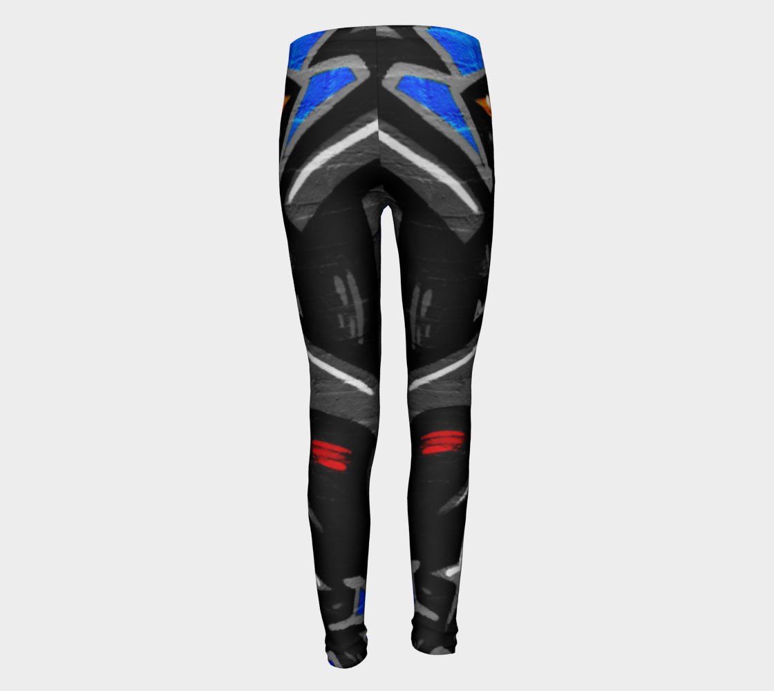 Graffiti 3 Youth Leggings preview #5