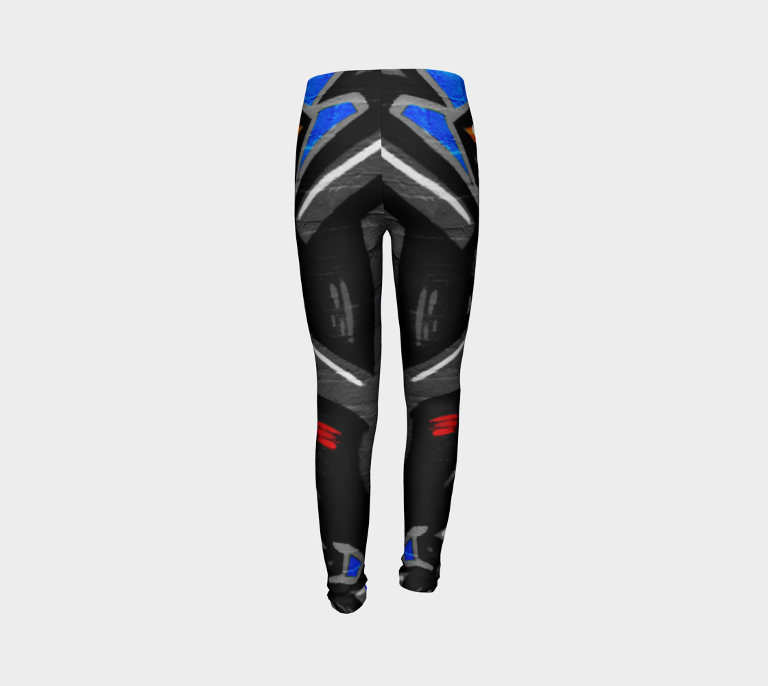 Graffiti 3 Youth Leggings preview #7