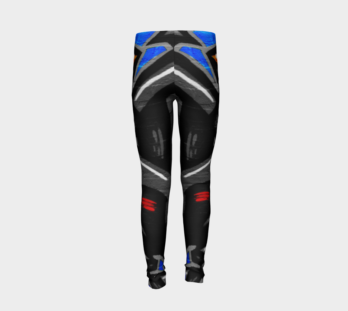 Graffiti 3 Youth Leggings preview #6