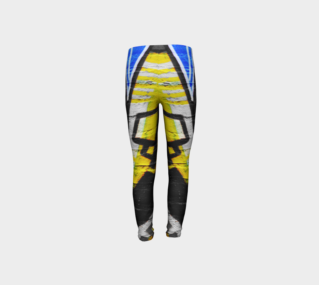 Graffiti 6 Youth Leggings preview #8