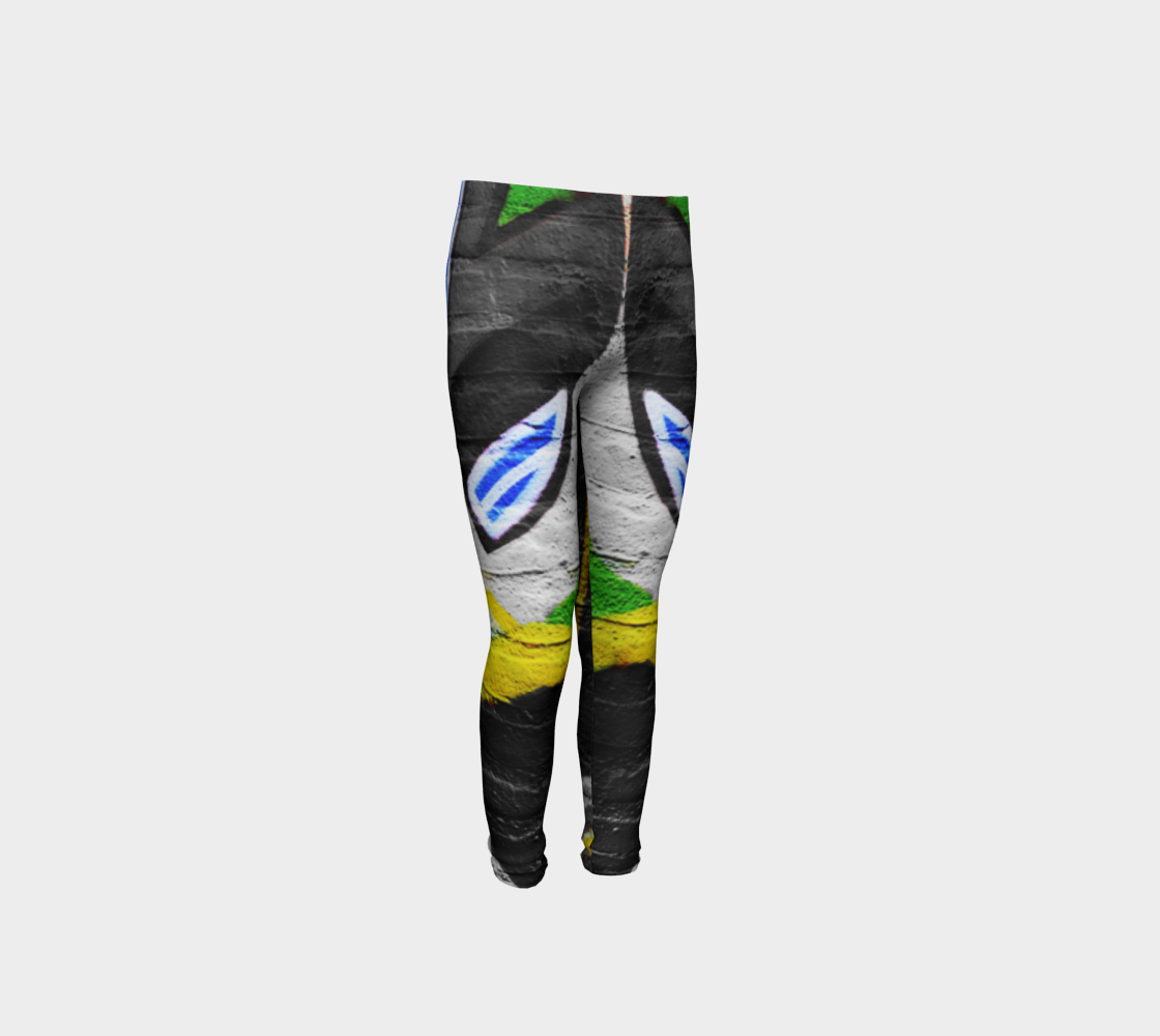 Graffiti 6 Youth Leggings preview #4