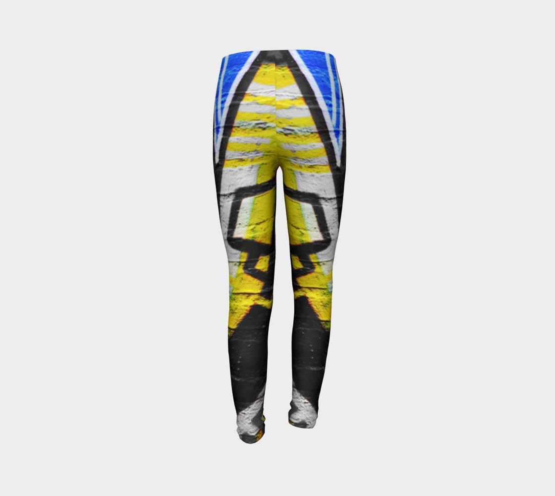 Graffiti 6 Youth Leggings preview #7