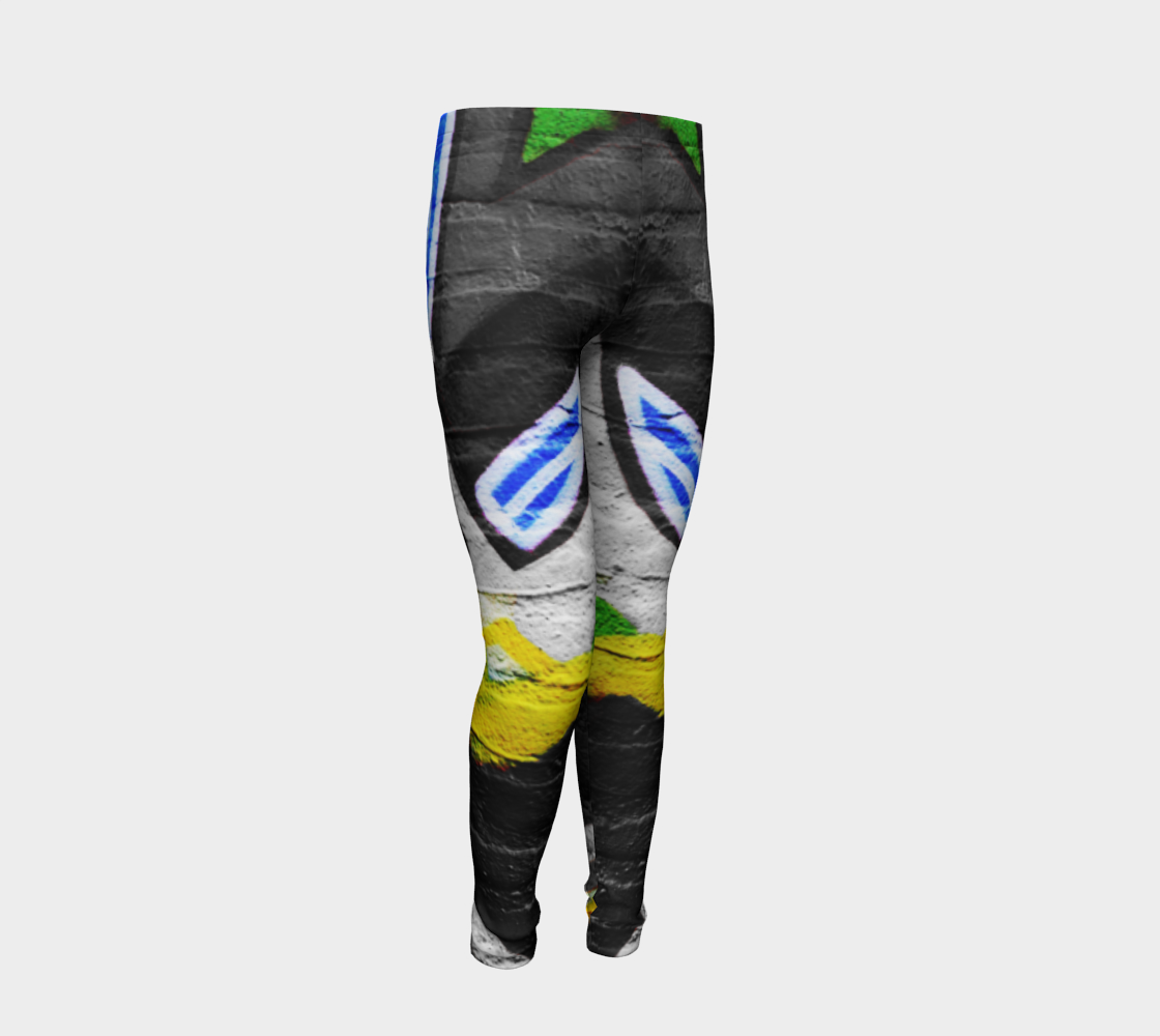 Graffiti 6 Youth Leggings preview #2