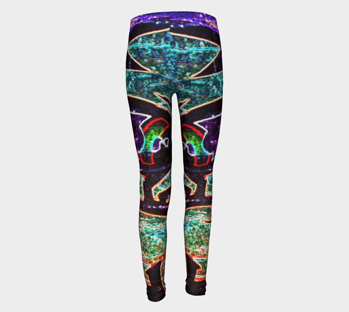 Graffiti 7 Youth Leggings preview #5