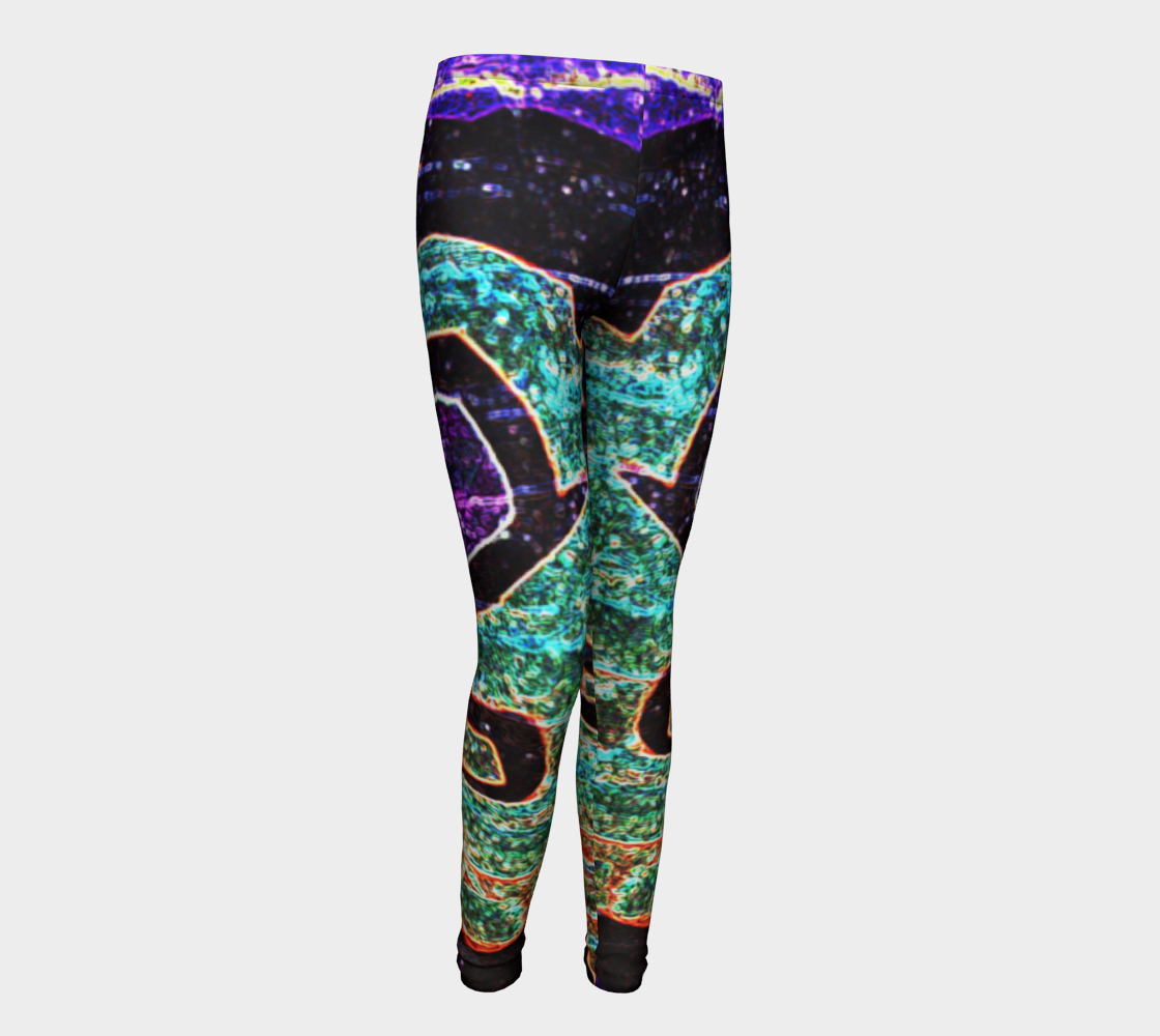 Graffiti 7 Youth Leggings preview #1