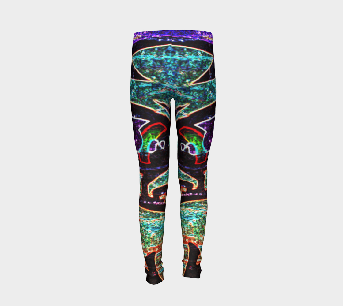 Graffiti 7 Youth Leggings preview #6