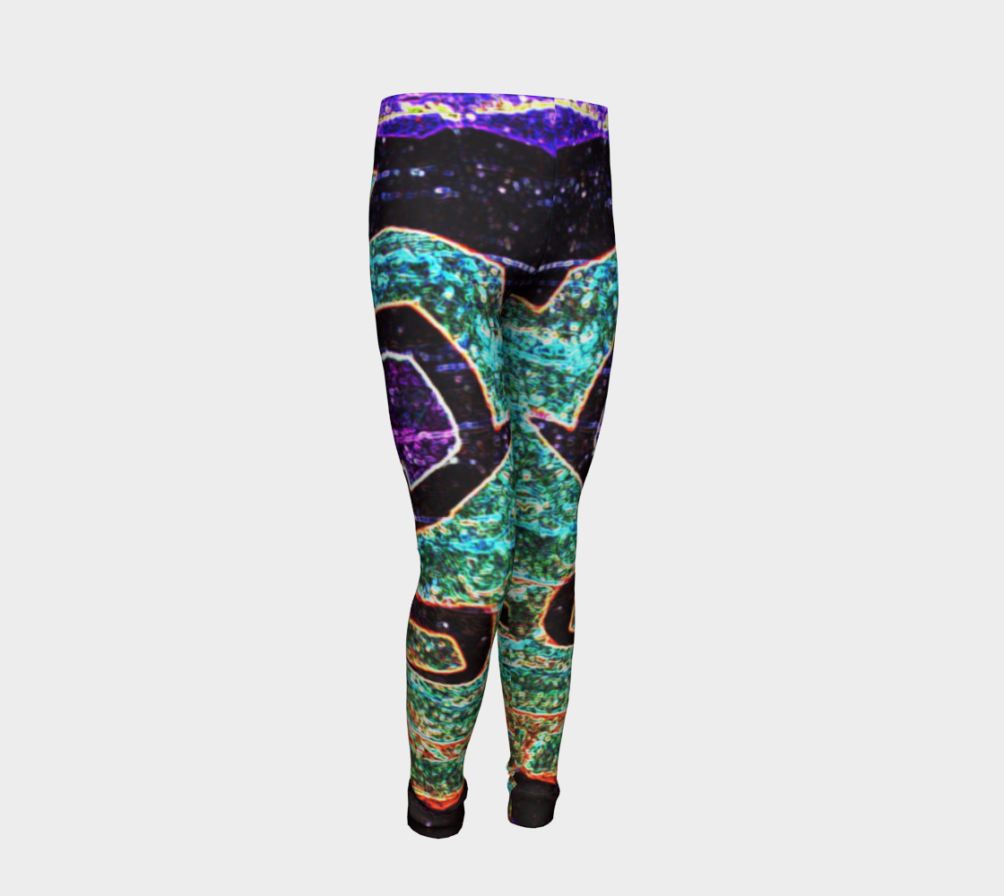 Graffiti 7 Youth Leggings preview #2