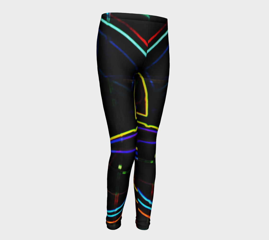 Graffiti 10 Youth Leggings preview #1
