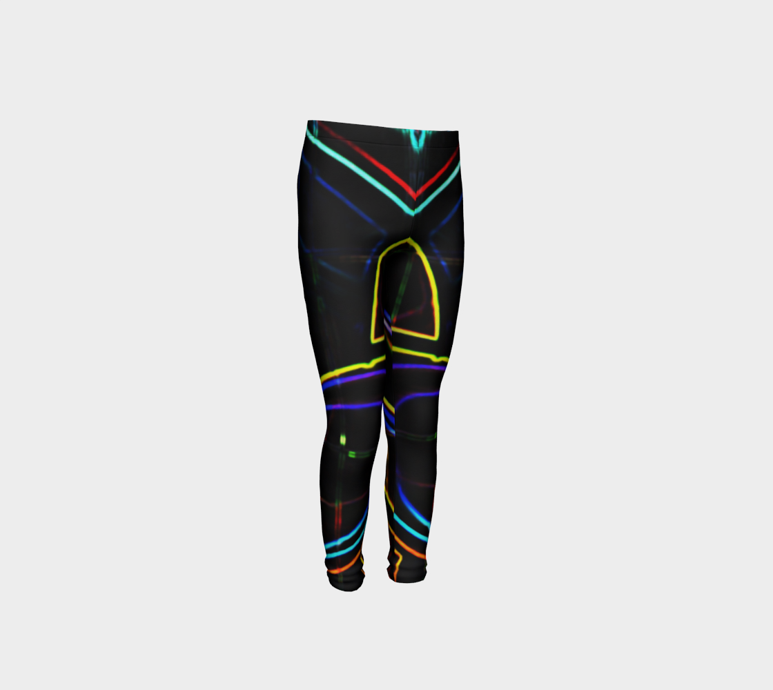 Graffiti 10 Youth Leggings preview #4