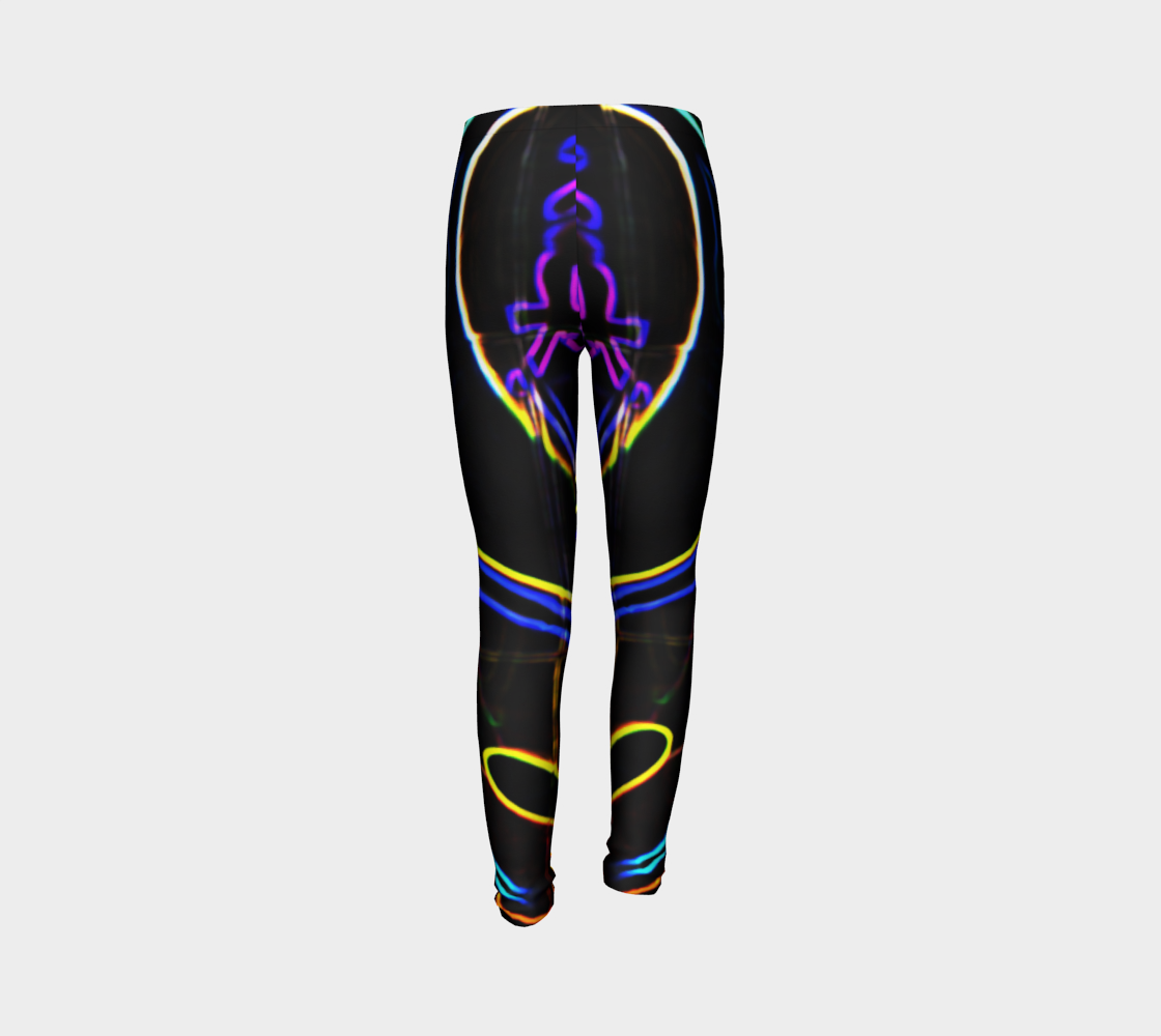 Graffiti 10 Youth Leggings preview #7