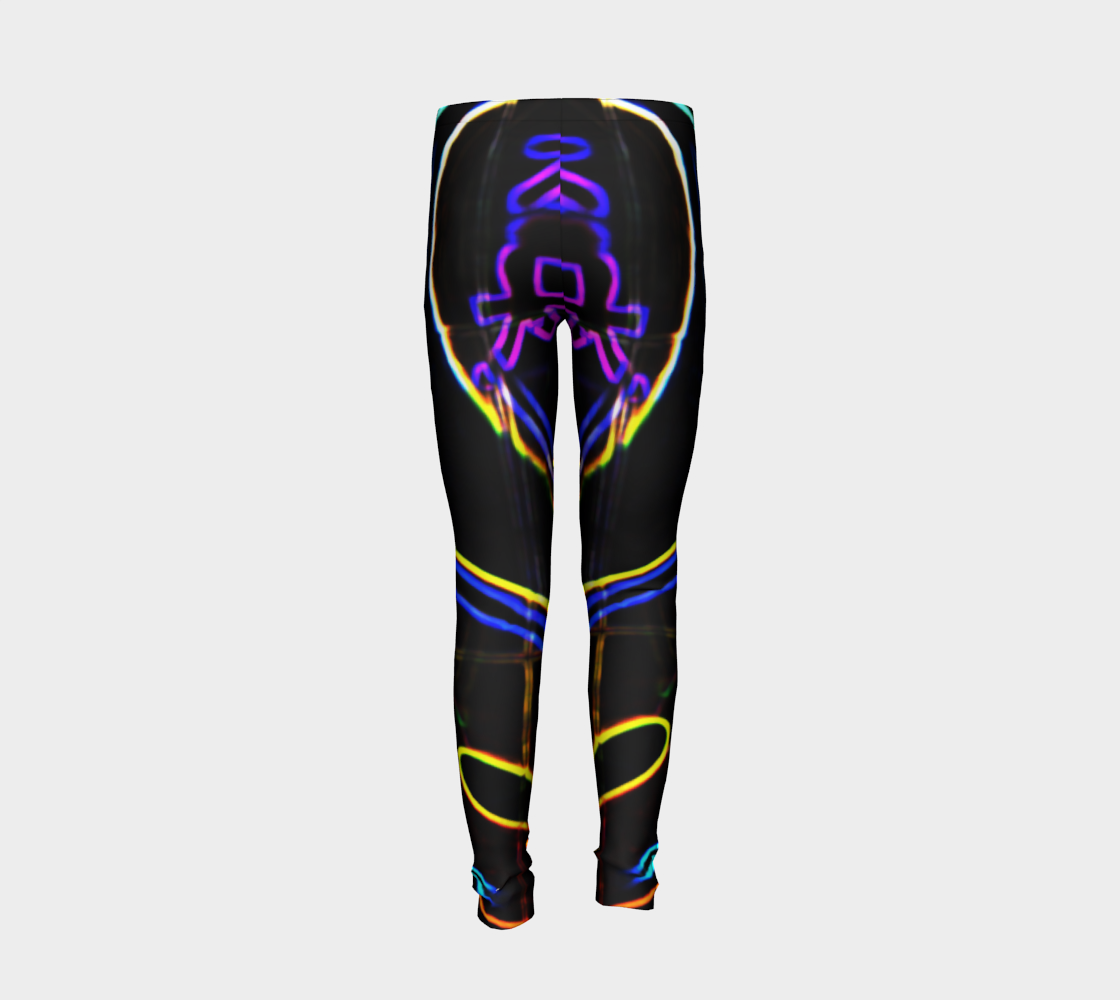 Graffiti 10 Youth Leggings preview #6