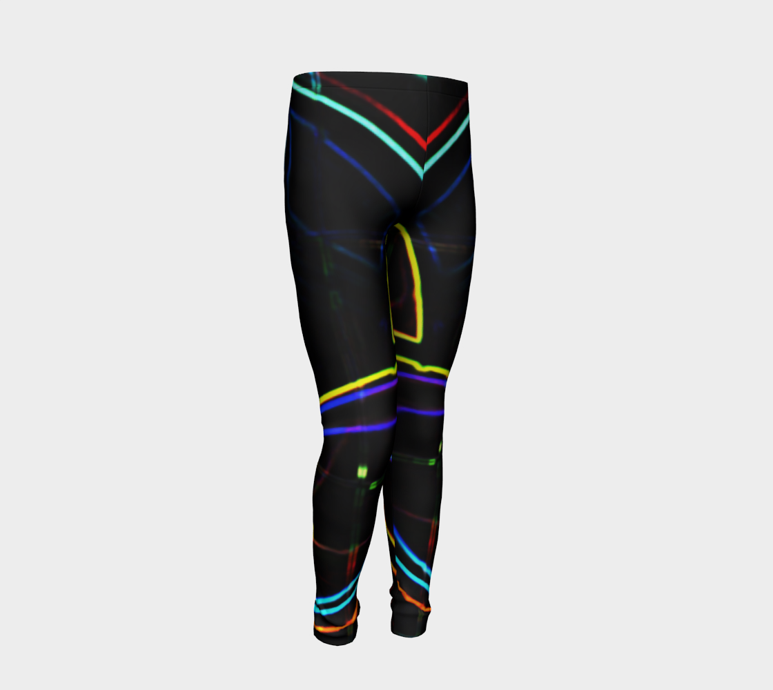 Graffiti 10 Youth Leggings preview #2