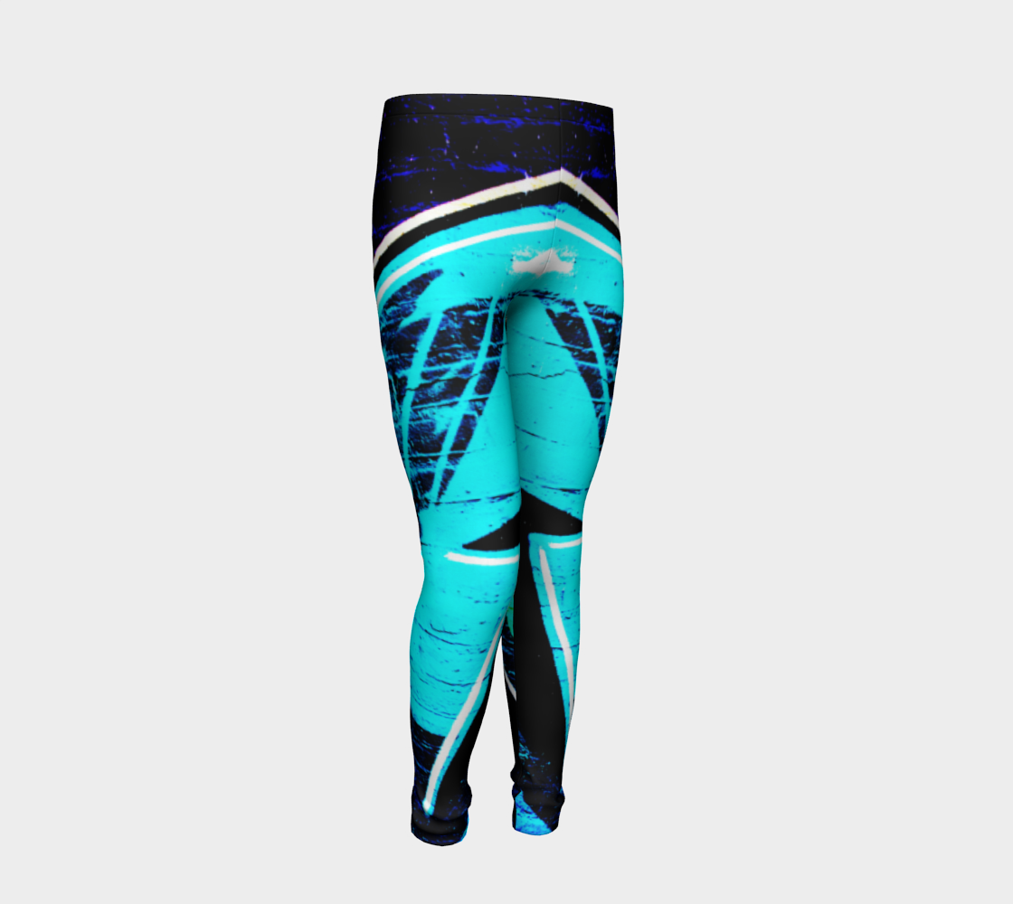 Graffiti 14 Youth Leggings preview #2