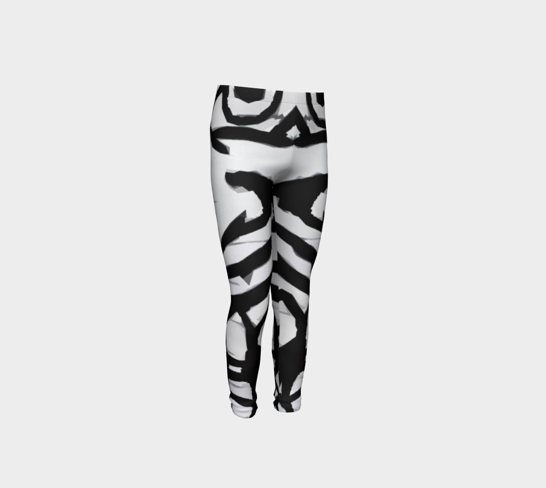 Graffiti 16 Youth Leggings preview #4