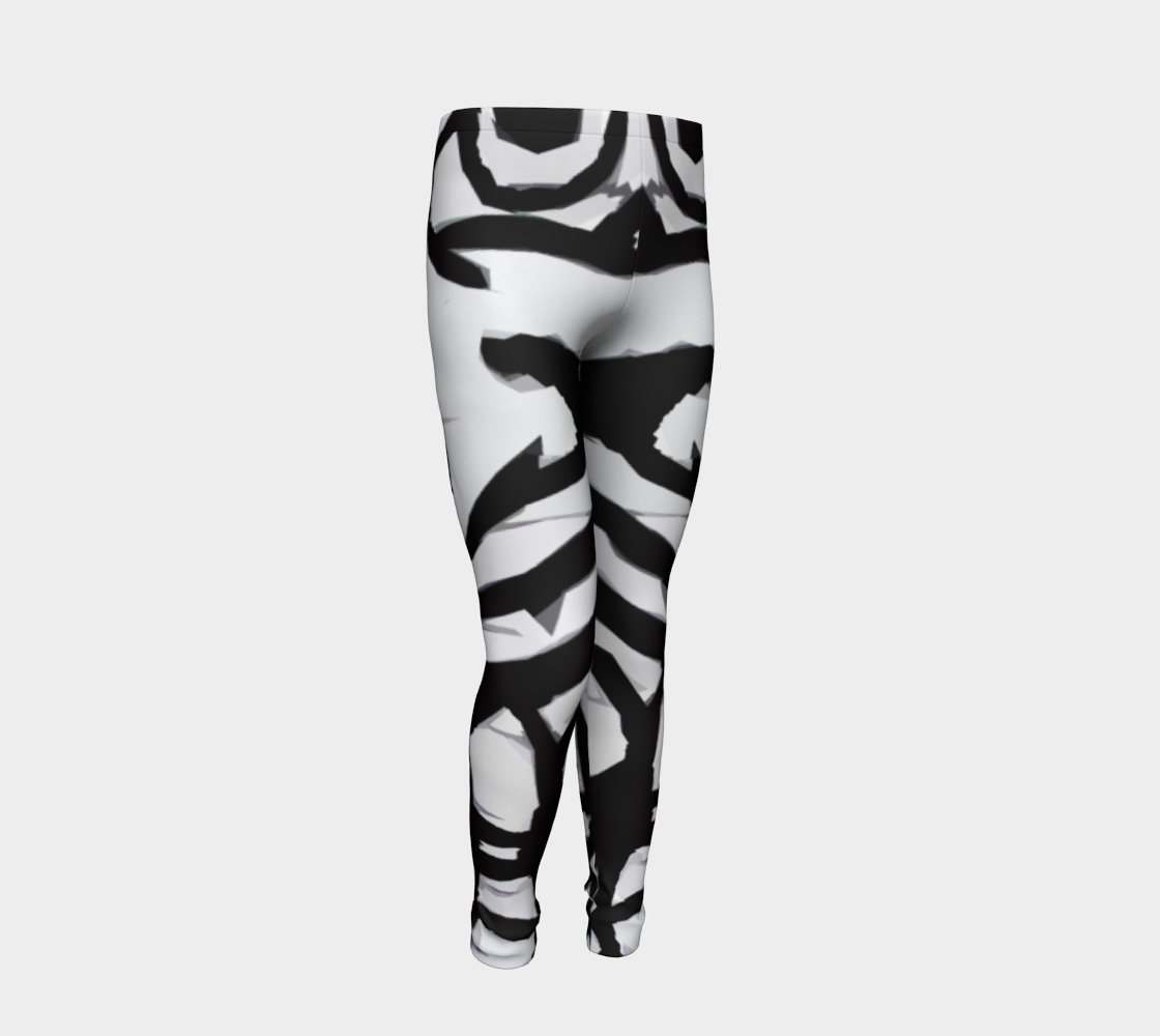 Graffiti 16 Youth Leggings preview #2